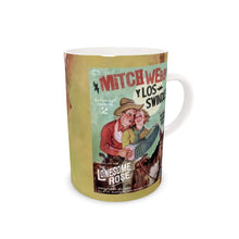 Load image into Gallery viewer, Live Show Poster Series (12 of 12) by H. Michael Karshis | Mitch Webb and the Swindles | Tall Bone China Mug
