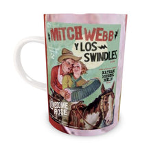 Load image into Gallery viewer, Live Show Poster Series (12 of 12) by H. Michael Karshis | Mitch Webb and the Swindles | Tall Bone China Mug