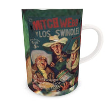 Load image into Gallery viewer, Live Show Poster Series (10 of 12) by H. Michael Karshis | Mitch Webb and the Swindles | Tall Bone China Mug