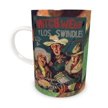 Load image into Gallery viewer, Live Show Poster Series (10 of 12) by H. Michael Karshis | Mitch Webb and the Swindles | Tall Bone China Mug