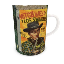 Load image into Gallery viewer, Live Show Poster Series (9 of 12) by H. Michael Karshis | Mitch Webb and the Swindles | Tall Bone China Mug