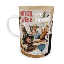 Load image into Gallery viewer, Live Show Poster Series (8 of 12) by H. Michael Karshis | Mitch Webb and the Swindles | Tall Bone China Mug