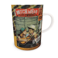 Load image into Gallery viewer, Live Show Poster Series (6 of 12) by H. Michael Karshis | Mitch Webb and the Swindles | Tall Bone China Mug