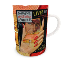 Load image into Gallery viewer, Live Show Poster Series (4 of 12) by H. Michael Karshis | Mitch Webb and the Swindles | Tall Bone China Mug