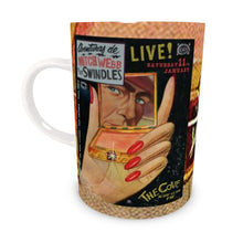 Load image into Gallery viewer, Live Show Poster Series (4 of 12) by H. Michael Karshis | Mitch Webb and the Swindles | Tall Bone China Mug