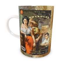 Load image into Gallery viewer, Live Show Poster Series (1 of 12) by H. Michael Karshis | Mitch Webb and the Swindles | Tall Bone China Mug